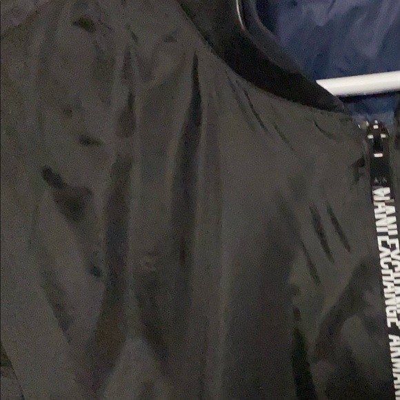 Men’s black bomber jacket - Picture 3 of 7